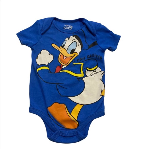 Disney One Pieces Disney Baby Donald Duck Onesie Poshmark